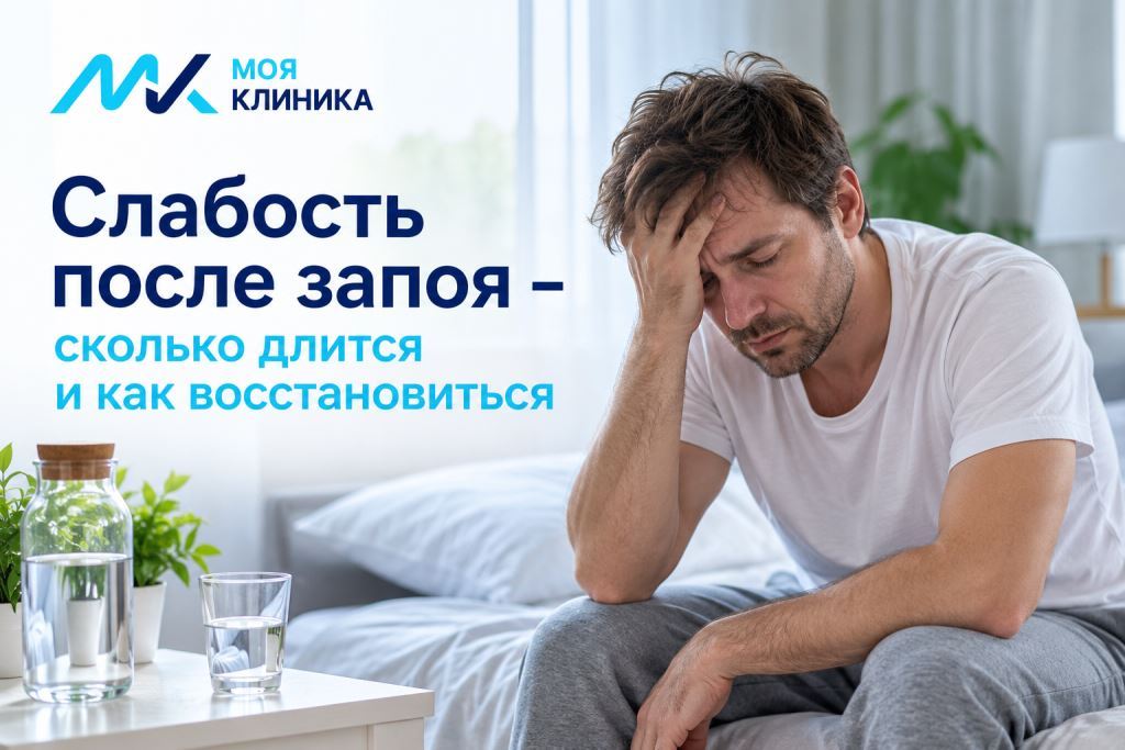 Слабость после запоя
